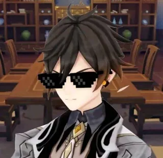 Genshin Impact :: @fStikBot whatsapp stickers