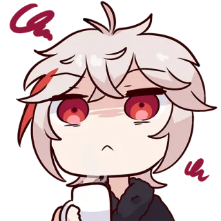 ☕️ 207ae7f2 Kaedehara Kazuha Genshin Impact Anime, Gioco, Genshin Impact, Kaedehara Kazuha, Personaggio, Adesivo telegram sticker