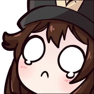 😱 aa7cb951 Hu Tao Anime, Kawaii, Carino, Lacrima, Triste, Pianto telegram sticker