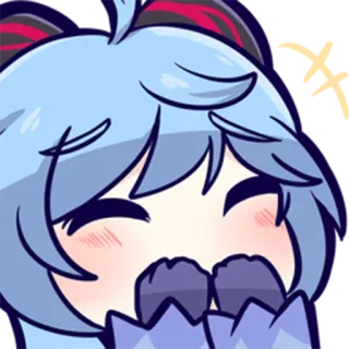 Genshin Impact stickers by @MelonbreadFBP whatsapp stickers