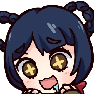 😋 f78c636a Anime, Emoji, Sticker, Manga, Carino, Espressione, Faccia telegram sticker