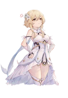 GenshinImpact @lostinparadisee whatsapp stickers