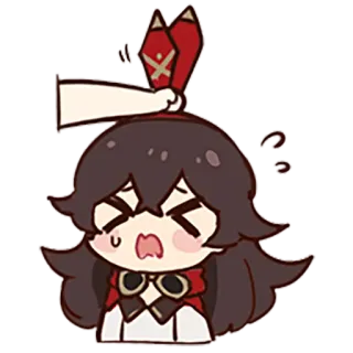 GenshinImpact @lostinparadisee telegram stickers