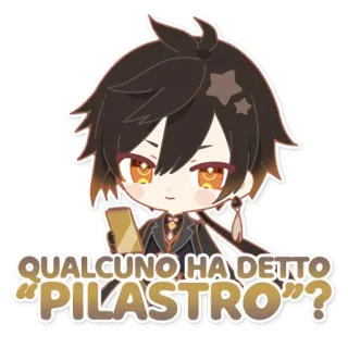 Genshinpostaggio whatsapp stickers