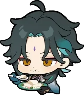 Chibi Impact | @GenshinRC whatsapp stickers