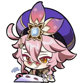 ⚡️ 76c8d2f1 Layla Genshin Impact 动漫, 游戏, 莱依拉, 原神, 角色, 可爱 telegram sticker