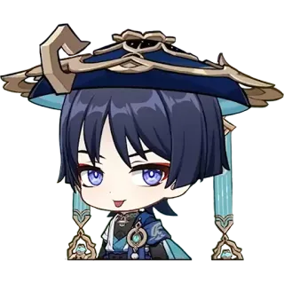 Chibi Impact | @GenshinRC telegram stickers