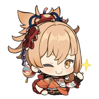 Chibi Impact | @GenshinRC telegram stickers