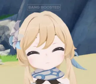 😉 04e8f8bd BANG BOOSTED Anime, Cabelo volumoso telegram sticker