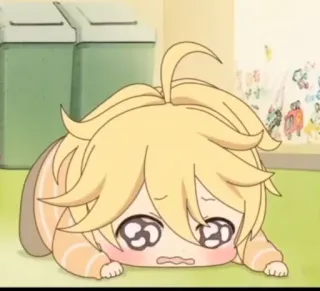 😭 05f11ded anime, chorando, chibi, kawaii, triste, desenho animado telegram sticker