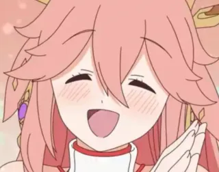 💓 4f5805e2 Yae Miko Genshin Impact anime, personagem, yae miko, genshin impact telegram sticker