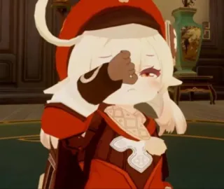 😭 a8b0b35e Klee Genshin Impact Anime, Jogo, Klee, Genshin Impact, Dedo do meio telegram sticker