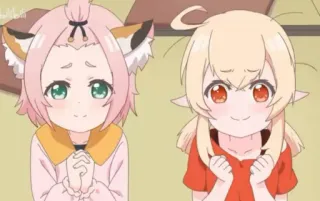 🤩 cf721a71 Anime, Desenho animado, Fofo, Meninas, Animação telegram sticker