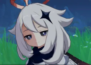 😏 fbf83d7e Paimon Genshin Impact Paimon, Genshin Impact, anime, videogame, personagem, fofo, arrogante telegram sticker