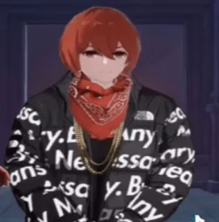 😜 12a48645 Diluc Genshin Impact Anime, Spel, Drip, Personage telegram sticker