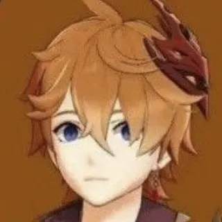 😶 4f551e3a Tartaglia Genshin Impact Anime, Spel, Genshin Impact, Tartaglia, Personage telegram sticker