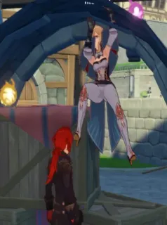 🤩 9c8d2f7b Jean Gunnhildr Genshin Impact Anime, Videogame, Blond, Vrouw, Genshin Impact telegram sticker