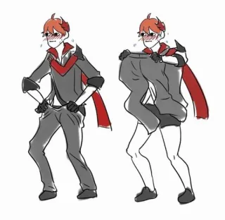 🥵 bd354afe Tartaglia Genshin Impact Chibi, Spel, Genshin, Tartaglia telegram sticker