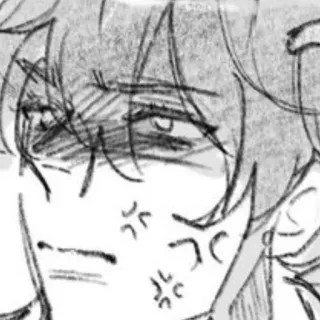 👺 e34c2fe1 boos, anime, gefrustreerd telegram sticker