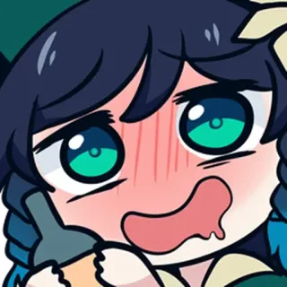 🥵 5a52769d Venti Genshin Impact Anime, Game, Rượu, Venti, Genshin Impact, Chibi, Hoạt hình whatsapp sticker