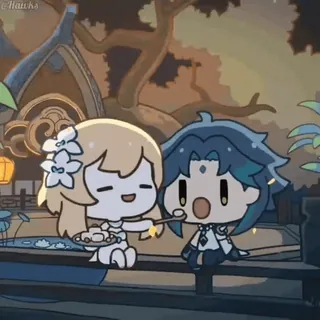 💠 Genshin Impact (@TodorokiShouto) whatsapp stickers