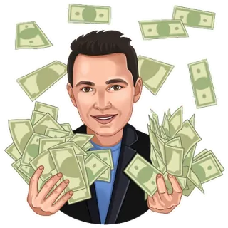 George GO @KIBERbiz telegram stickers