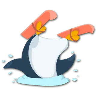 George The Penguin telegram stickers