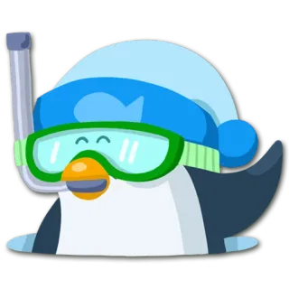 George The Penguin telegram stickers