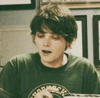 😳 773f3841 Gerard Way emo, musik, my chemical romance, penyanyi, musisi, alternatif telegram sticker