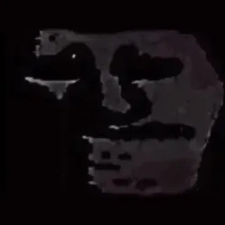 😣 d4570577 Mem, Straszny, Horror, Mroczny, Abstrakcyjny, Twarz telegram sticker