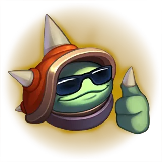 👍 5ed05554 stiker, jempol ke atas, keren, kacamata hitam, hijau, senang telegram sticker