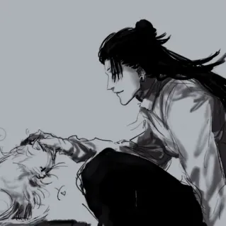 ⛓ 024ab460 Suguru Geto Jujutsu Kaisen Anime, Gato, Manga, Geto, Suguru, Jujutsu Kaisen whatsapp sticker