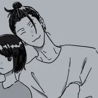 ⛓ f44ccc8b pareja, amor, abrazo, amistad, manga, romance whatsapp sticker