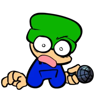 ⬇️ 953b27d9 만화, 마이크, 캐릭터 telegram sticker