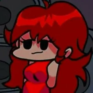 🍬 47e6fce6 Girlfriend Friday Night Funkin' friday night funkin, fnf, freundin, videospiel, charakter telegram sticker