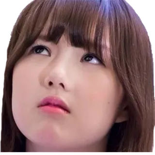 😒 95b462d8 phụ nữ, khuôn mặt, biểu cảm, nhìn lên, người, chân dung telegram sticker