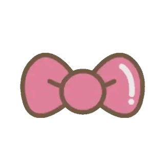 🤗 d2fc7b59 nơ, ruy băng, hồng, dễ thương, trang trí, phụ kiện telegram sticker