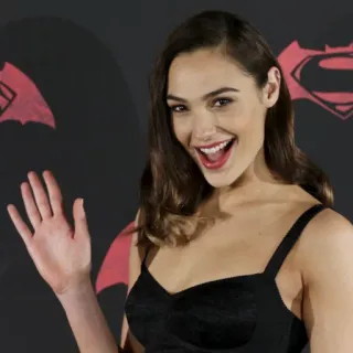 🙋 00806fa3 Gal Gadot aktris, selebriti, wanita, orang, Gal Gadot telegram sticker