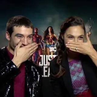 😶 e6b08714 Justice League JUSTICE LEAGUE Justice League, Film, DC Comics, Superhero, Gal Gadot, Ezra Miller, Wonder Woman, The Flash telegram sticker