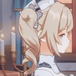 😉 077ac7c6 Barbara Genshin Impact 动漫女孩, 游戏, 角色, 原神, 芭芭拉 telegram sticker