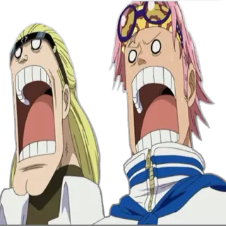 😳 31f835f9 动漫, 震惊, 尖叫, 搞笑, 人物, 卡通 telegram sticker