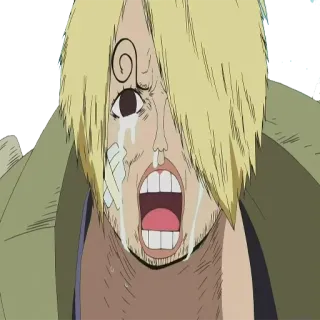 😢 82a78b61 Sanji One Piece 动漫, 哭泣, 山治, 海贼王, 角色, 情感 telegram sticker