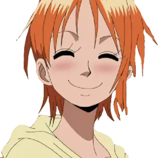 ☺️ a0615730 Nami One Piece 动漫, 海贼王, 娜美, 卡通 telegram sticker