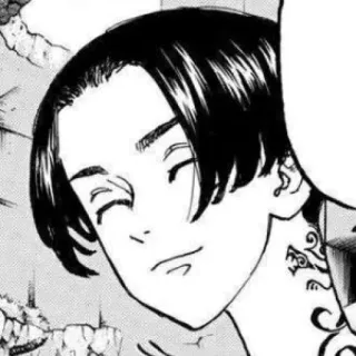 🗝 783bdeeb Mikey Tokyo Revengers Anime, Mangá, Personagem, Tokyo Revengers, Mikey, Sorriso telegram sticker