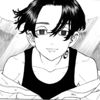 🗝 cc750ac8 Anime, Mangá, Personagem, Retrato, Arte, Menino telegram sticker