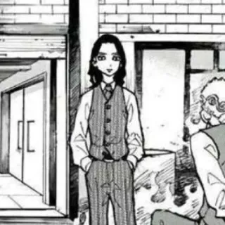 🗝 e4c5a707 Mangá, Anime, Personagem, Ilustração, Arte, Desenho telegram sticker