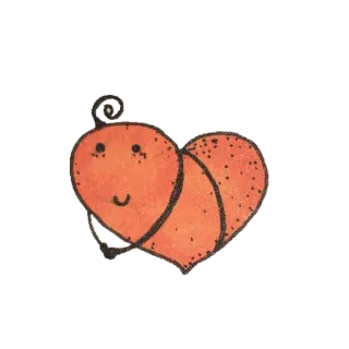 💗 6114cc66 сердце, любовь, мультфильм, каваи whatsapp sticker