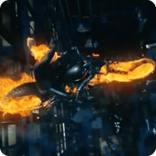 🌟 8b20a166 оружие, огонь, насилие, будущее, машина, киберпанк telegram sticker