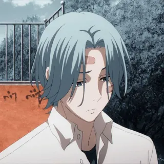 ❄️ 141c9d8c Langa Hasegawa SK8 the Infinity Аниме, Скейтбординг, Персонаж, Травма, Ланга Хасэгава whatsapp sticker