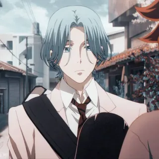 ❄️ 19c00864 Reki Kyan SK8 the Infinity Аниме, Персонаж, Скейтборд, Кэжуал, Мода, Стильный whatsapp sticker